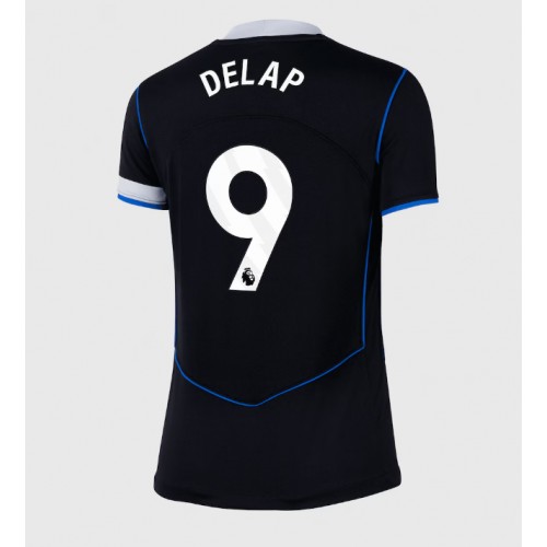 Maglia Calcio Chelsea Liam Delap #9 Terza Divisa Donna 2025-26 Manica Corta